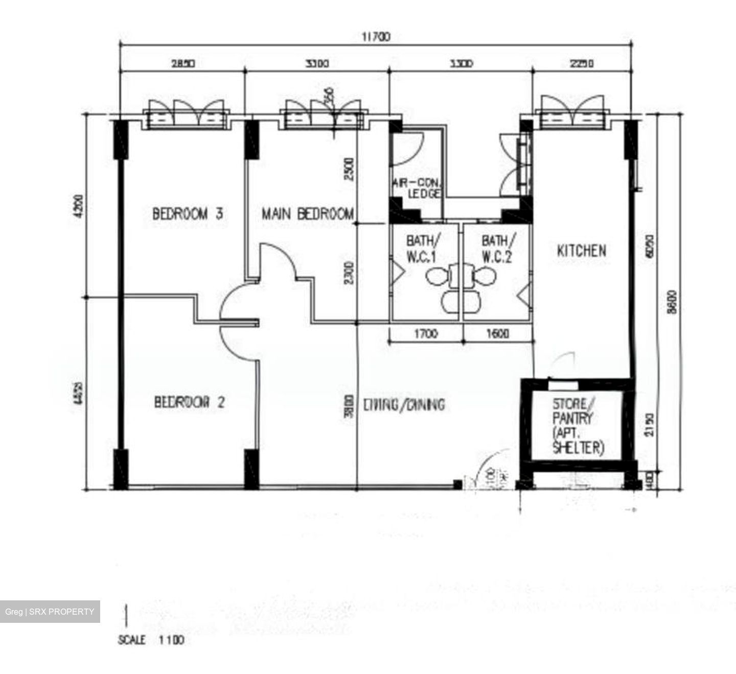 Blk 411 Sembawang Drive (Sembawang), HDB 4 Rooms #560763201